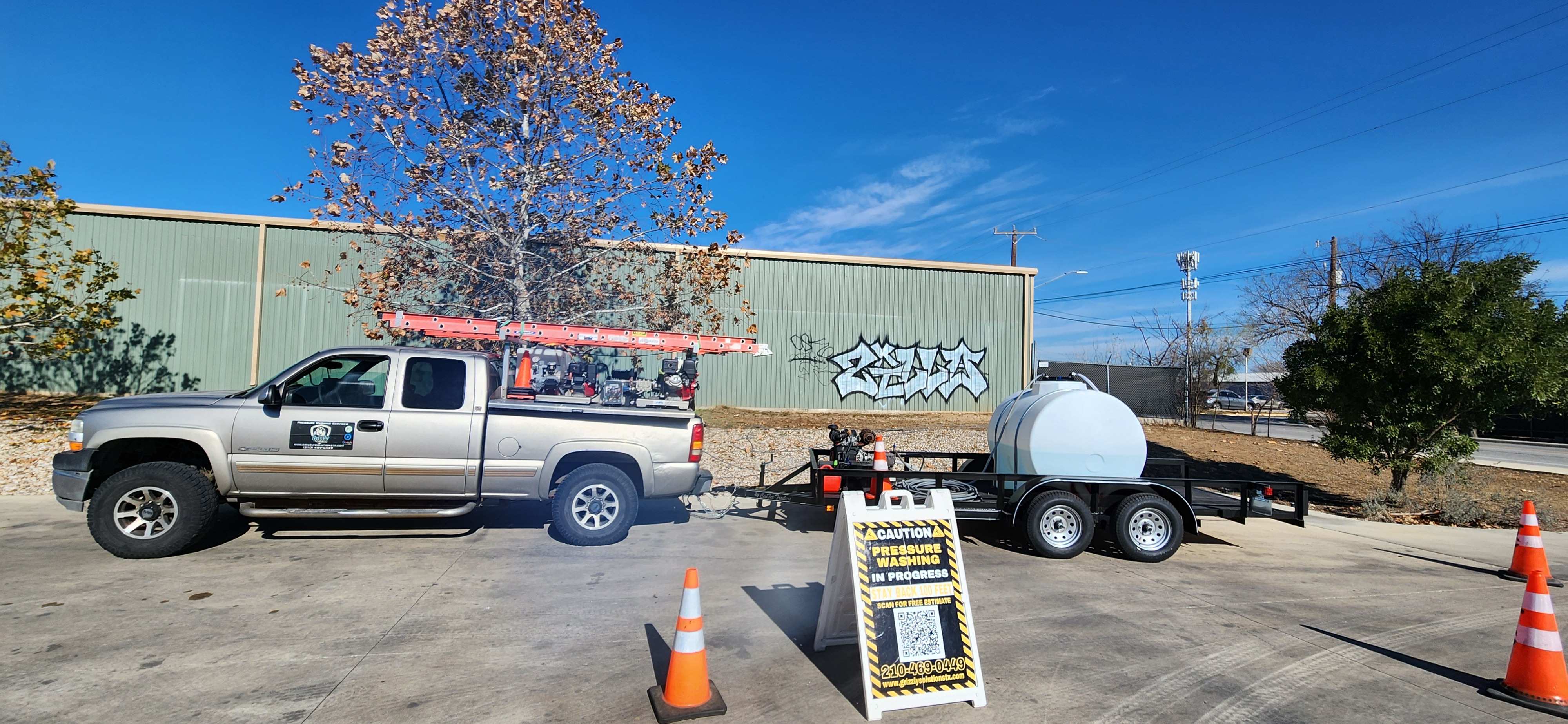 San Antonio Graffiti Removal Image