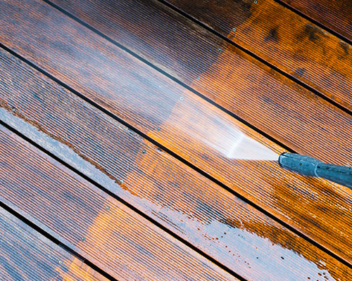 Deck Cleaning