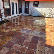 Tile Floor and Sidewalk Cleaning 3