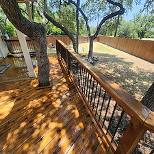 Deck Cleaning 6
